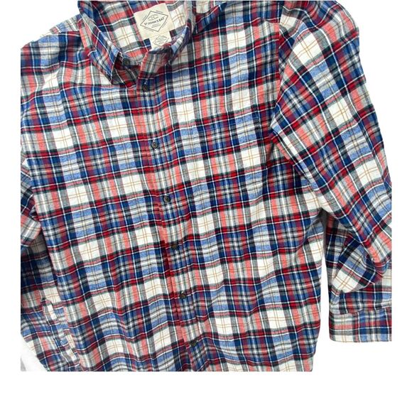 St Johns Bay Shirt Men's Size XL Quilted Flannel Plaid Tartan Long Sleeve - Picture 3 of 6